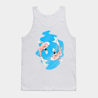 Koi Fish Carp Zen Tank Top